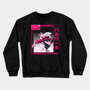 Embrace The Flow Parkour Crewneck Sweatshirt